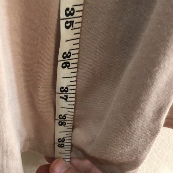 Long 39” Taupe Cardigan Size Medium - Picture 5 of 5